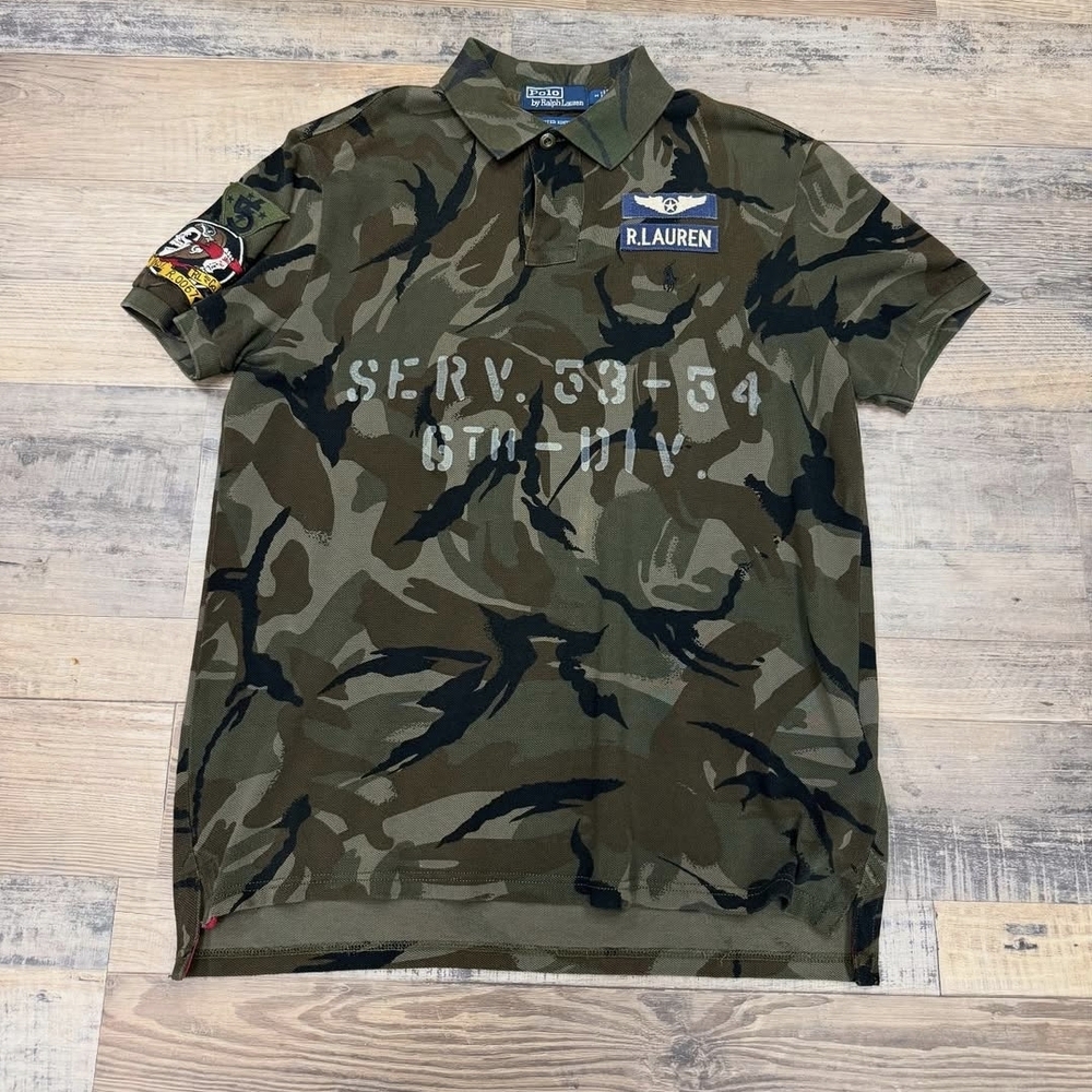 Men's Camouflage Polo Shirt
